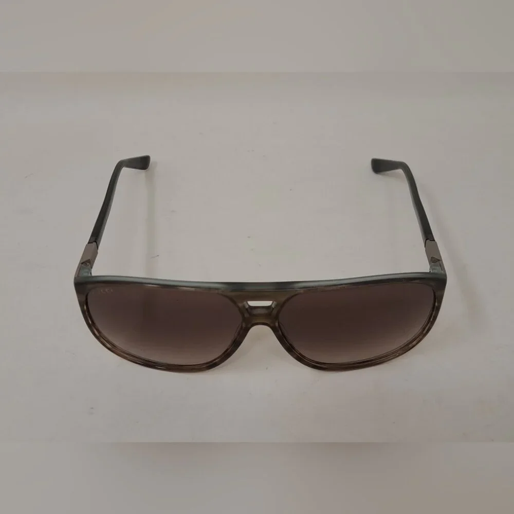 Gucci Men's Sunglasses Retro Oversized Aviator Havana Brown GG1640/S 62-12-140
